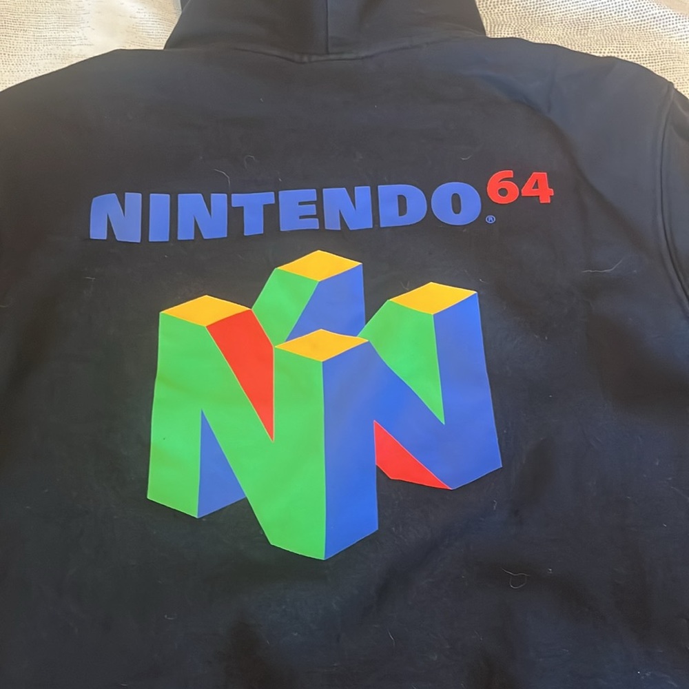 H & M Nintendo 64 Hoodie - Picture 5 of 6
